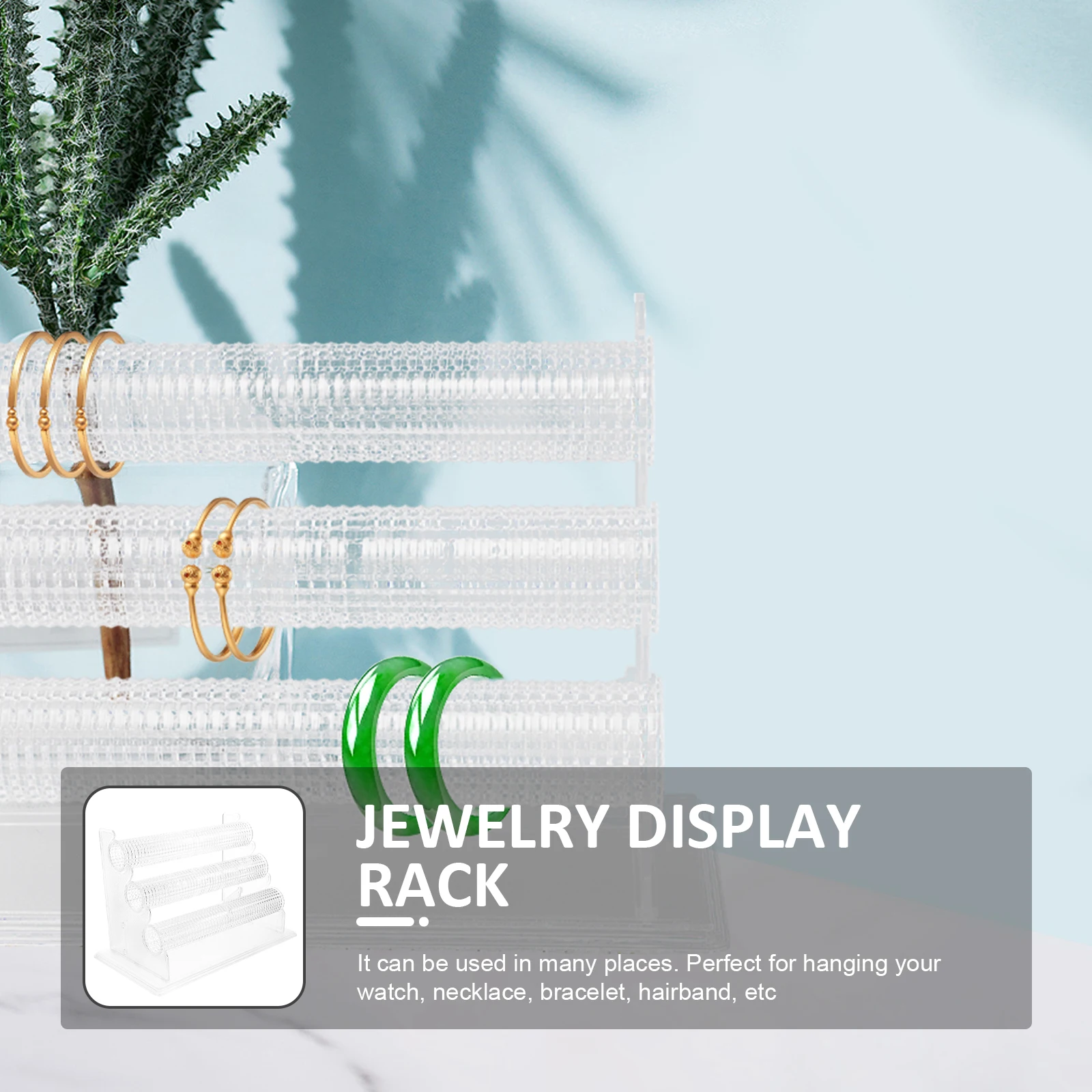 

Bracelet Display Stand Holder Multi-layer Rack Bangle Storage Jewelry Table Top Decorative Stands Organizer Desktop