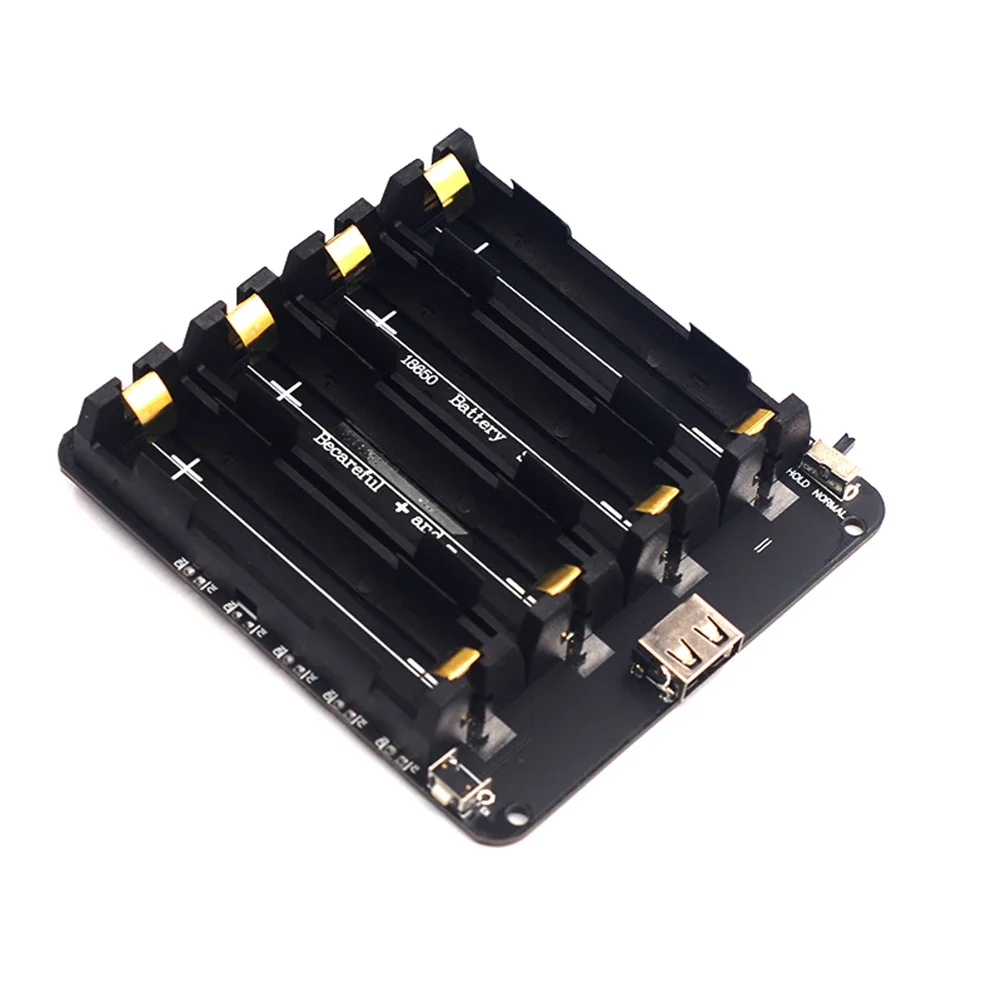 1-10PCS 18650 Battery Holder Li-ion Battery Charging Module Micro USB Mobile Power Expansion Board 5V/2A 3V/1A for Raspberry Pi