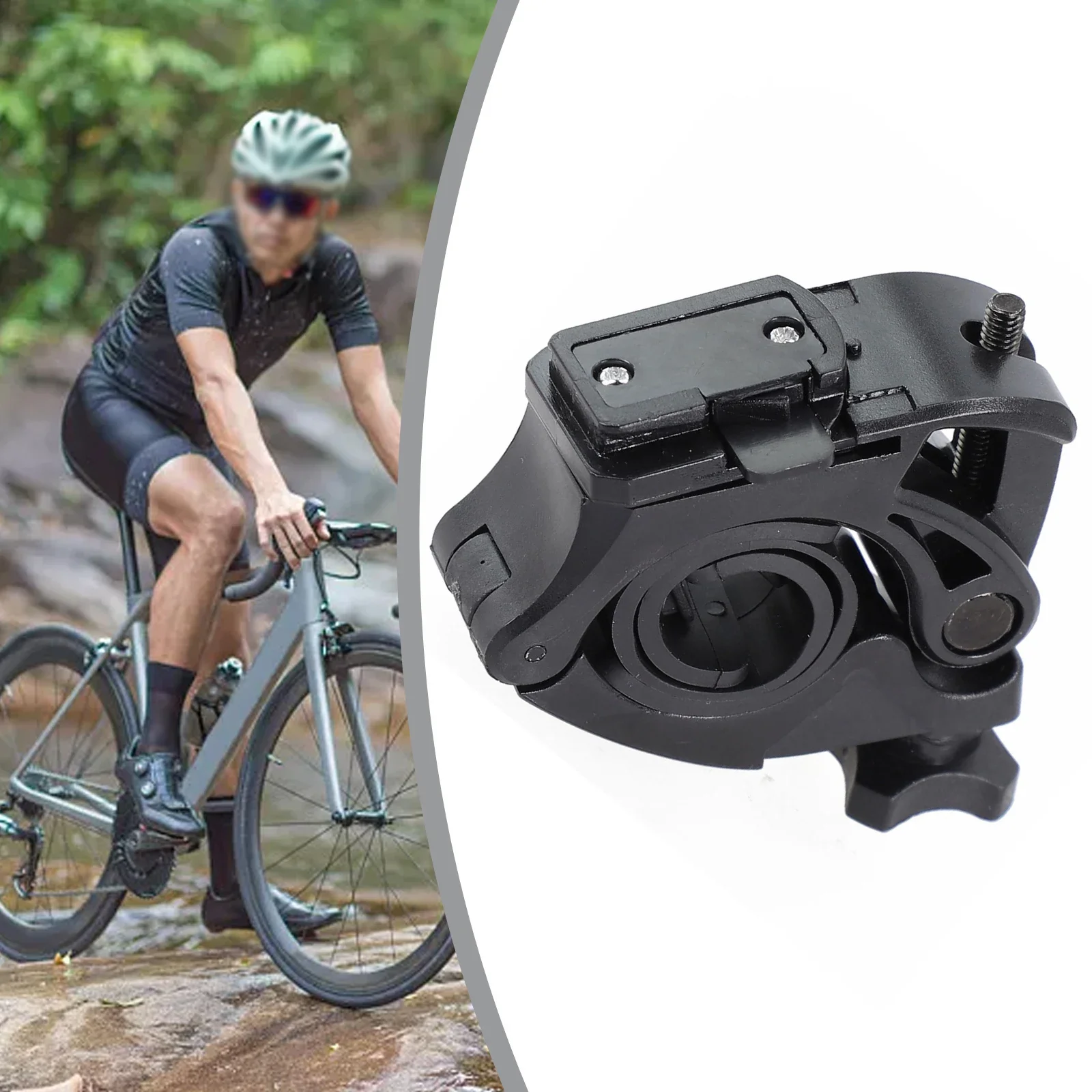 1 Pcs Bike Light Bracket Mount Bicycle Lamp Stand For Cycling Headlight Practical Support Bicycle Accessories