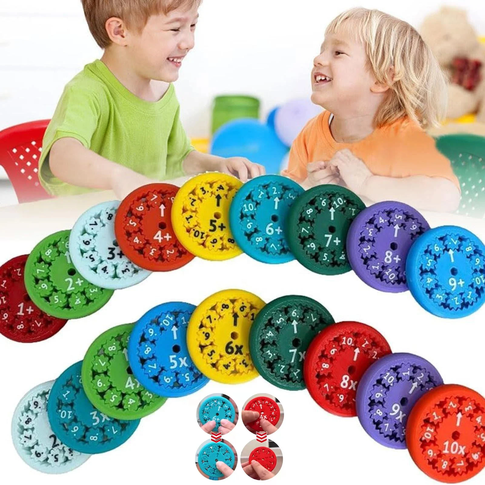 Mathe Zappeln Spinner Mathe Zappeln Spinner Mathe Multi pli kation stabel len für Kinder Lernspiel zeug Klassen zimmer liefert Unterricht