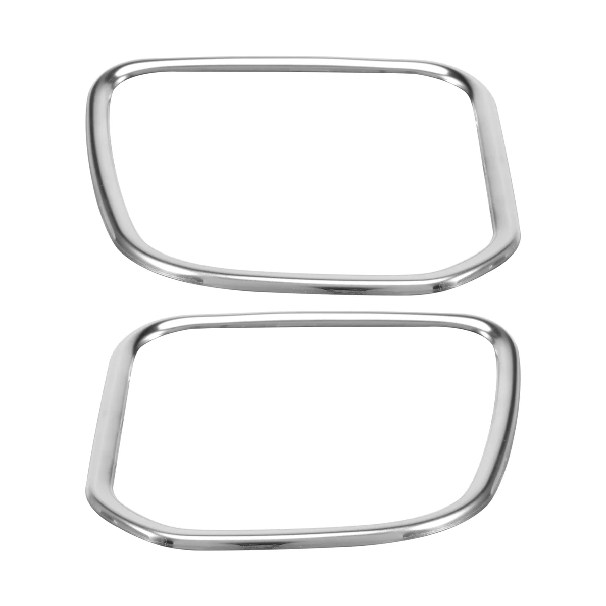 2PCS Stainless Steel Drinking Cup Holder Ring Trim Dashboard Storage Box Trim for Honda Freed GB5/6/7/8 2016+