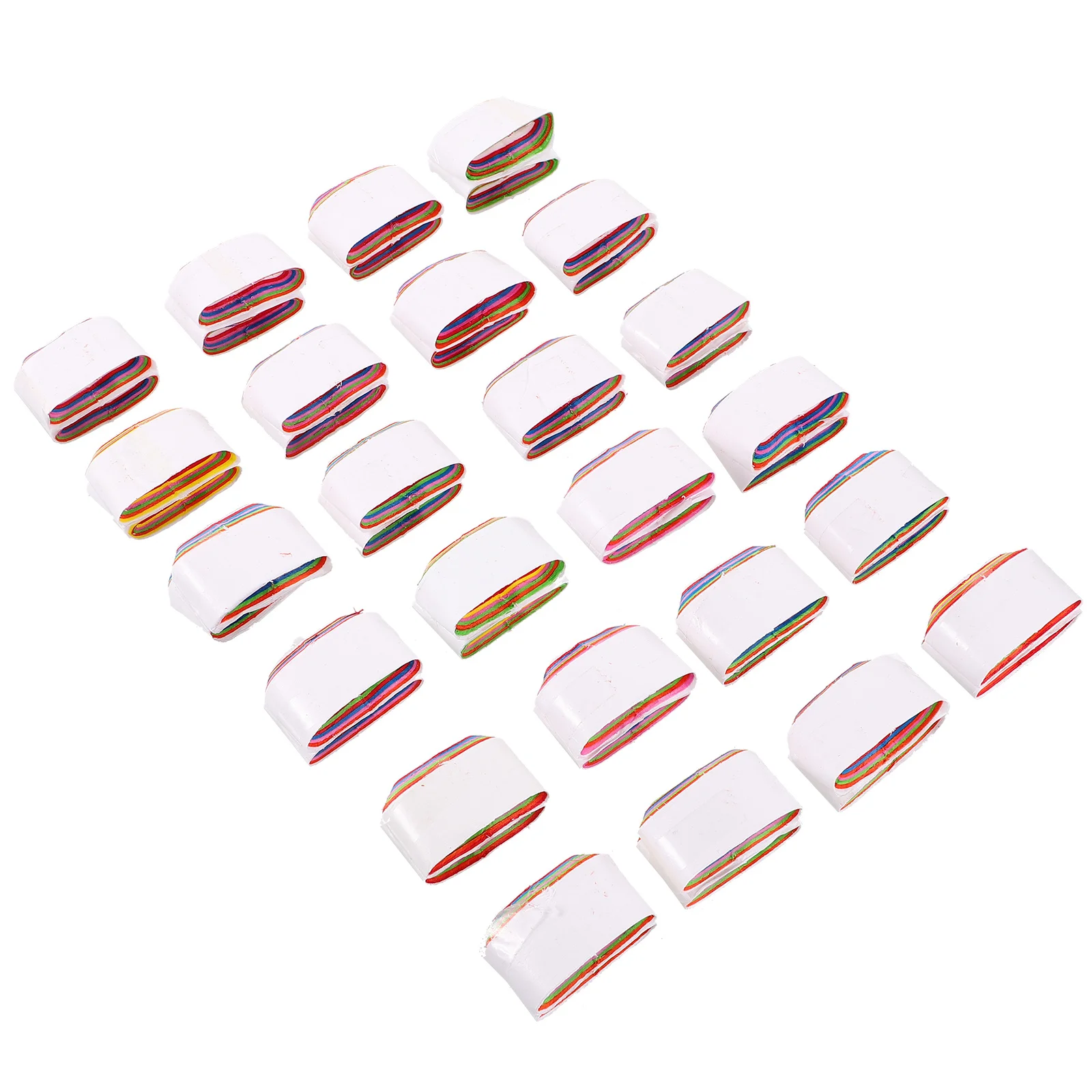 กระดาษม้วนสำหรับมายากล 24 ชิ้น อุปกรณ์ประกอบการแสดงบนเวทีแบบพกพา สำหรับนักมายากล งานเลี้ยงสนุกสนาน ตกแต่งงานอีเว้นท์ อุปกรณ์เสริมสำหรับงานปาร์ตี้สุดสนุก