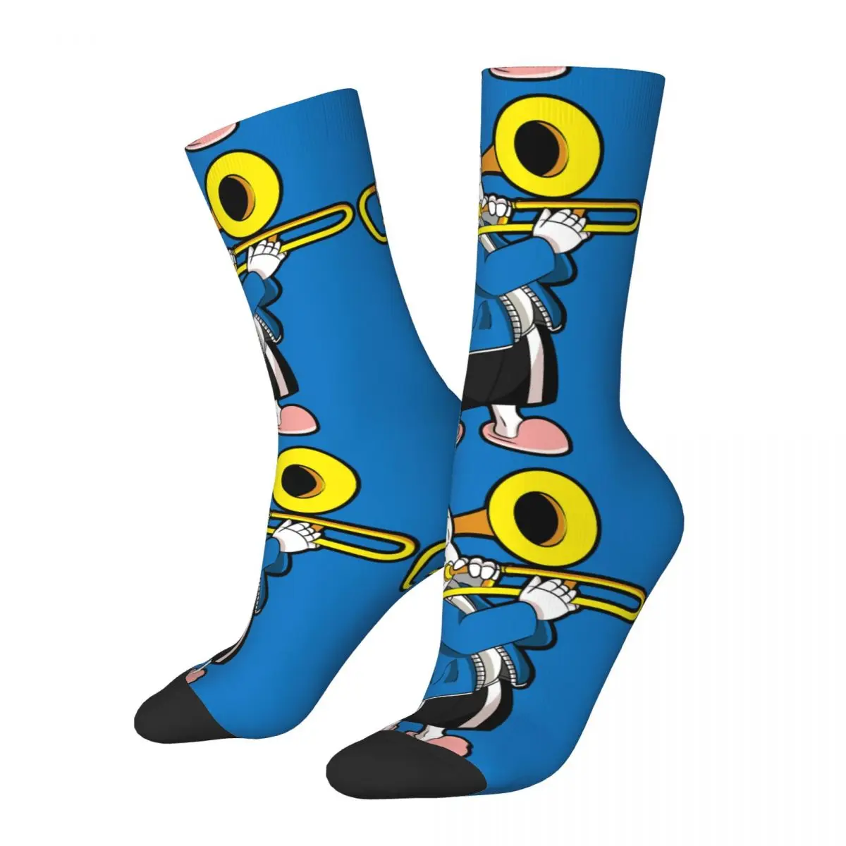 Ngộ Nghĩnh Điên Nén Sock Dành Cho Nam Sans Âm Nhạc Hip Hop Harajuku Undertale Happy Liền Mạch Hoa Văn In Hình Bé Trai Thủy Thủ Đoàn Sock