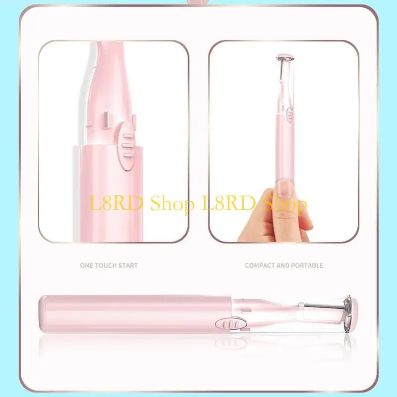 L8rd Pijnloze precisies wenkbrauw Shaper, wenkbrauw haar trimmer haarverwijderaar scheermessen voor gezicht kinhals, bovenlip