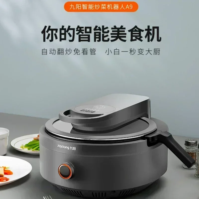 JoYoung Home Automatic Cooking Oryginalny nowy inteligentny robot Bez tłuszczu i dymu Nieprzywierająca patelnia Wok Cook Stir-fry Machine