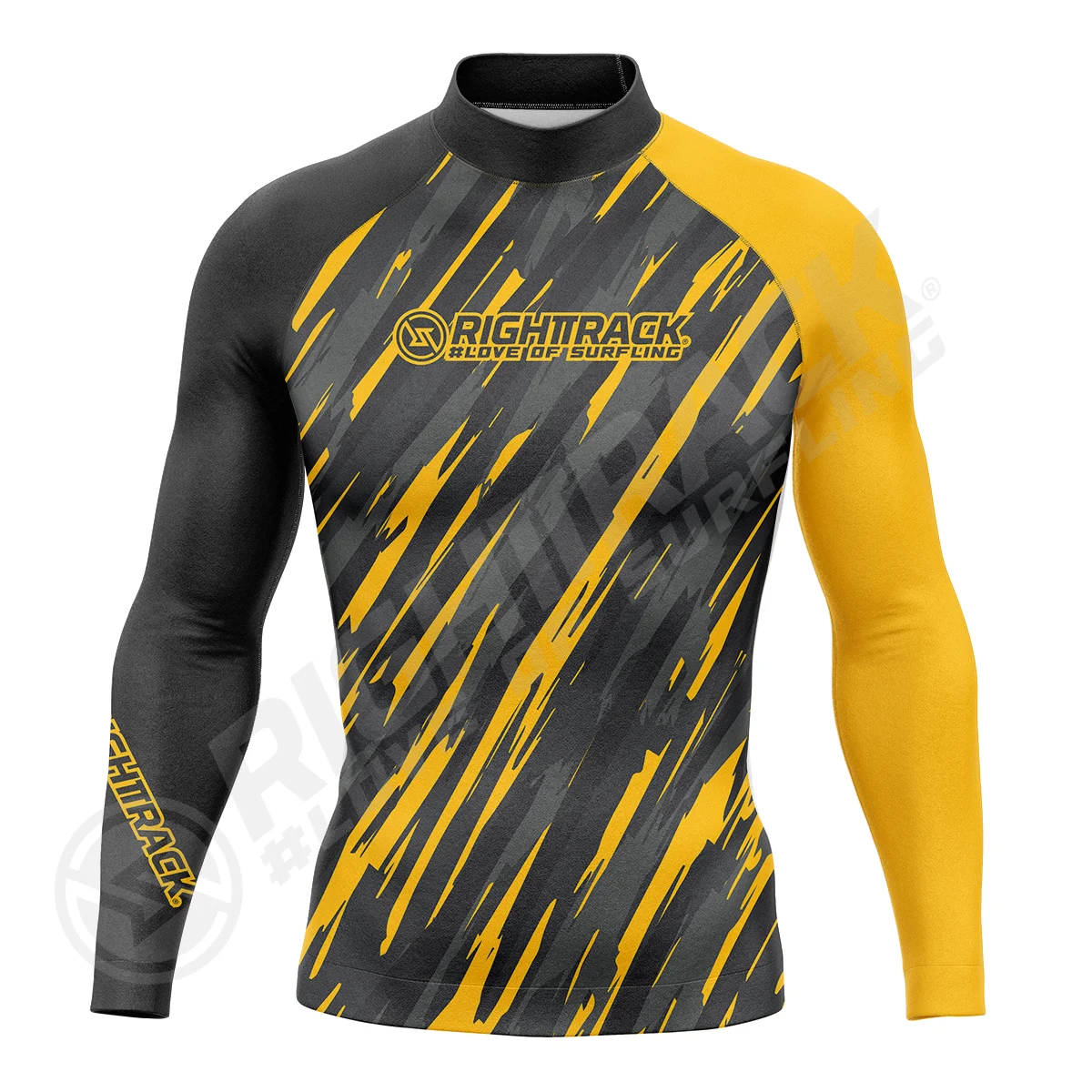 Camisa de Surf para hombre, ropa deportiva de LICRA de camuflaje de EE. UU., Rashguard, rightytrack, traje de baño UV de playa, UPF50 +