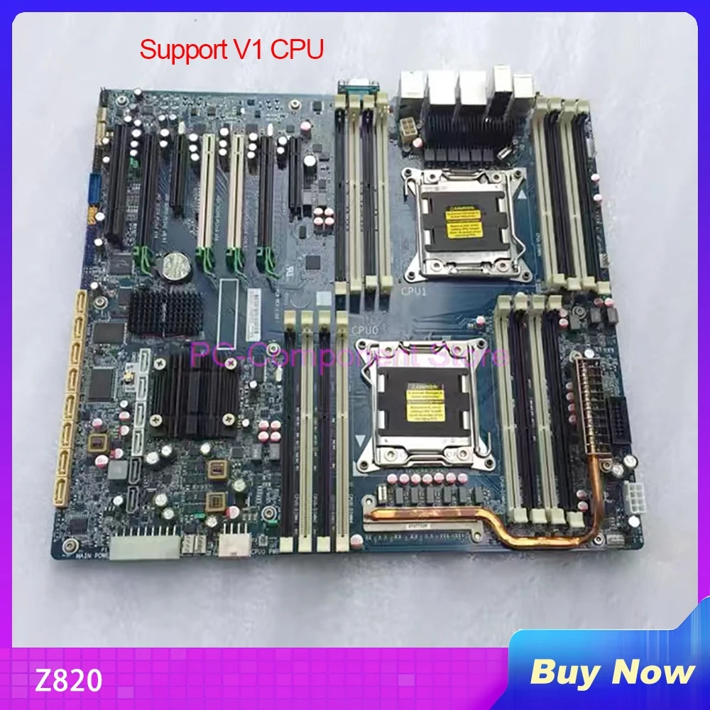 708464-001 For HP Z820 Workstation Motherboard REV:1.02 618266-002 Support V1 CPU High Quality