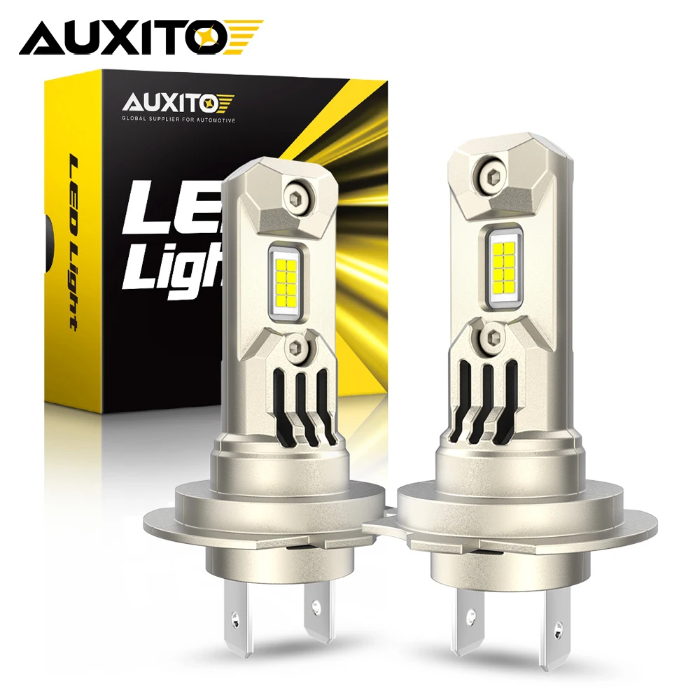 

AUXITO 2 шт. Turbo H7 светодиодные фары Canbus без ошибок дальнего ближнего света автомобильные фары H7 светодиодный CSP чип автомобильные фары дальнего света 20000LM