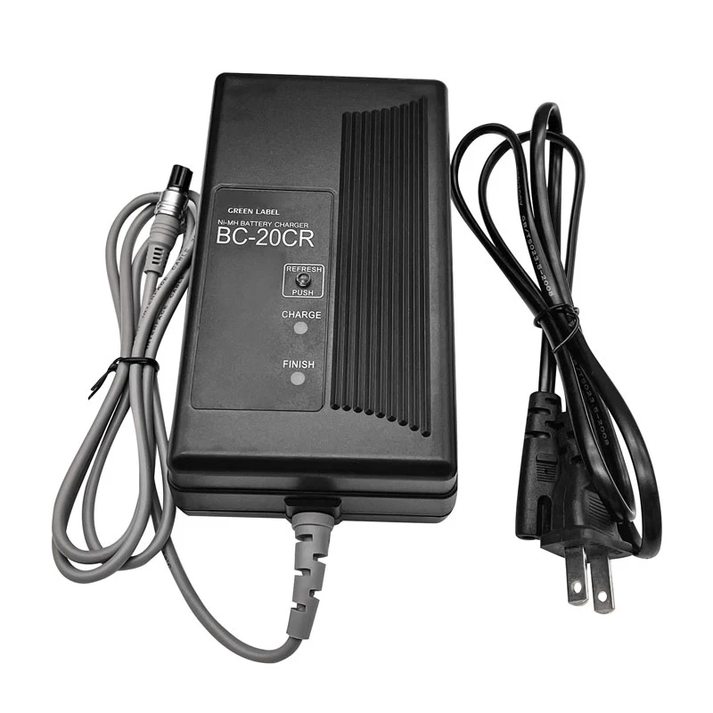 BC-20CR Charger For Total Station BT-24Q BT-30Q 2 Pin Battery Fast Charge Dock Station EU US Plug