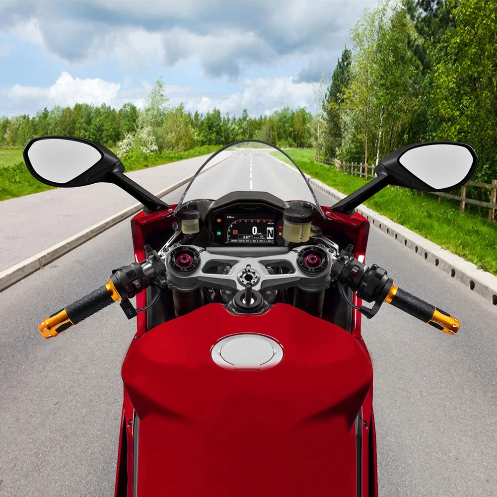 Cold Weather Riding 12V Heated Grips Left And Right Handlebar Fit Wear-Resistant Grips Aluminum Alloy Material