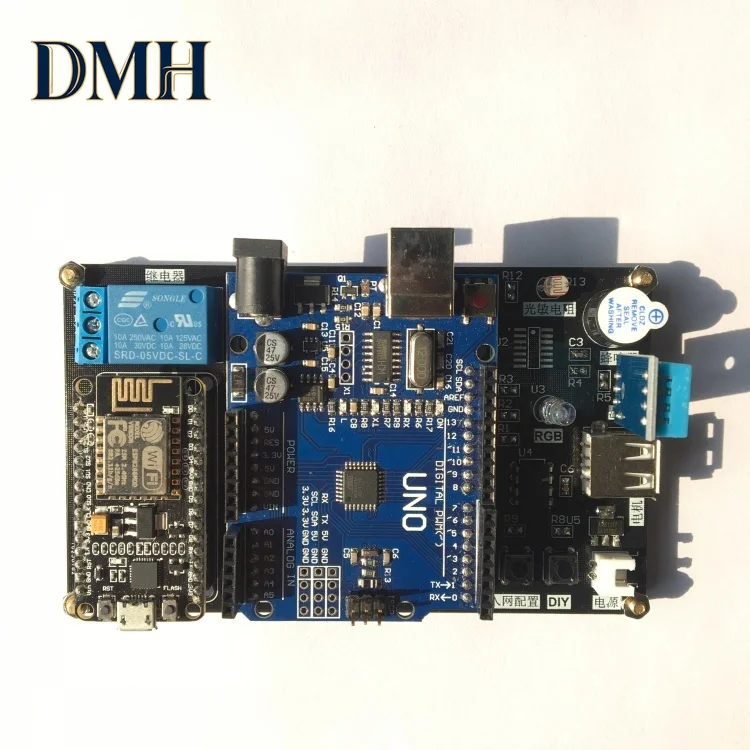 Internet of Things Development Board Remote Control Motor Relay Collecting Temperature and Humidity Gizwits