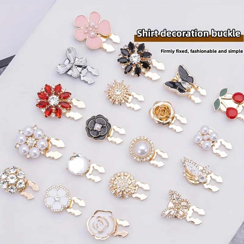 Button Covers Set 4pcs, Rhinestone Cufflinks for Women, Shirt and Tuxedo Accessories, Formal Attire for Men and Women