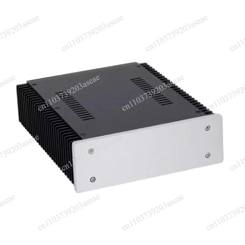 All-Aluminum DIY Audio Chassis Case 2107 with Side Heat Sinks for Amplifier, DAC, Headphone Amp, Preamplifier