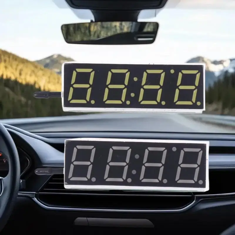 

Эффективный модуль автомобильных часов «сделай сам», отображение времени, температуры, напряжения с использованием чипа RX8025T.