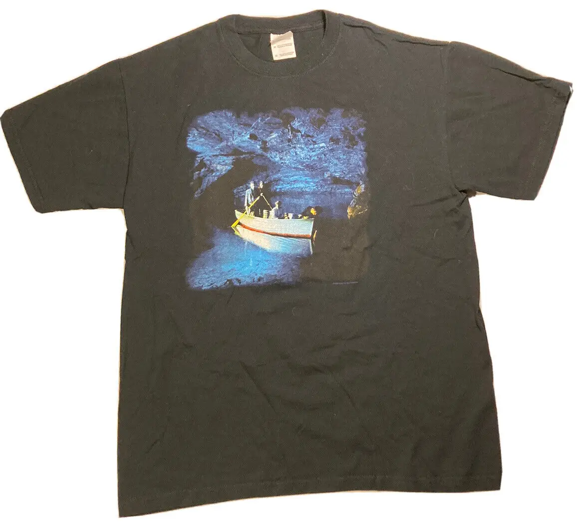 ECHO AND THE BUNNYMEN Ocean Rain 2009 Gig Tour Album cover Black T-Shirt MEDIUM