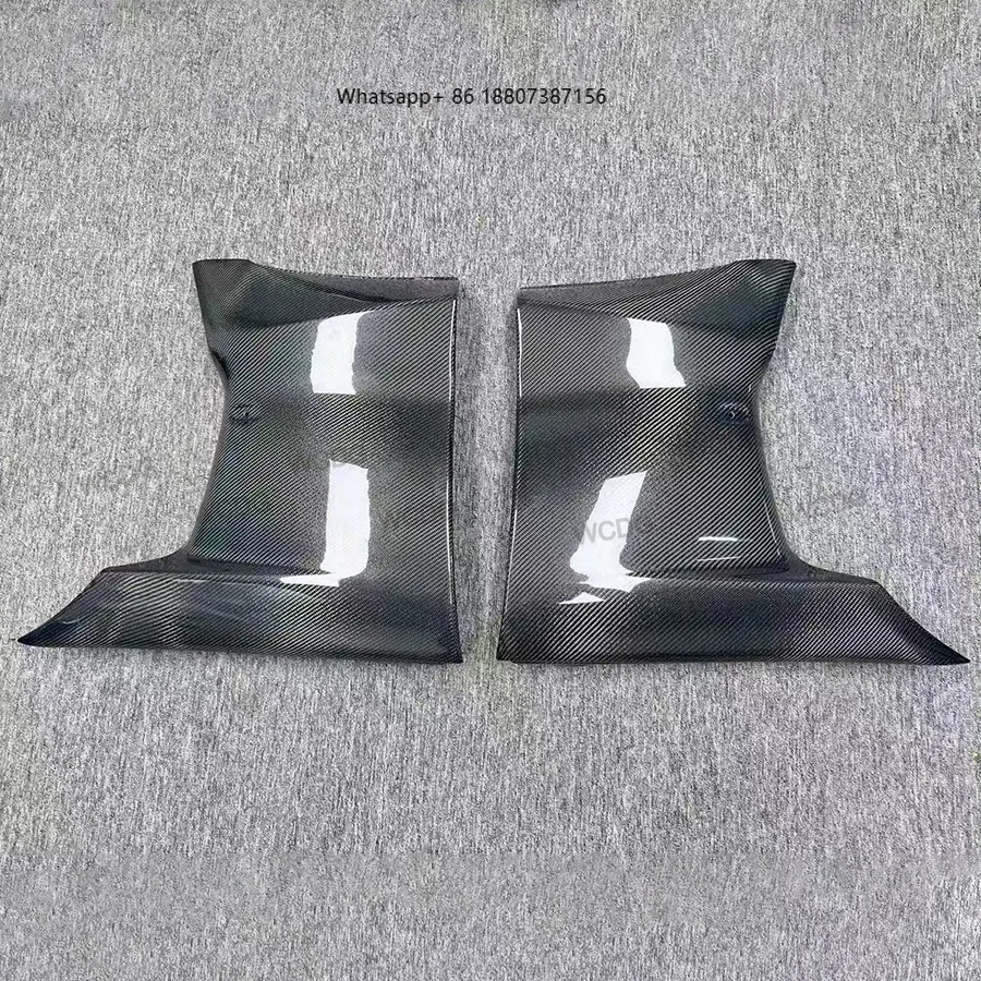 

ForToyota Gr Supra A90 A91 Mk5 2019-2022 AR Style Dry Carbon Fiber Front Bumper Side Fender Mudguard Spoiler Car Parts Bodykit