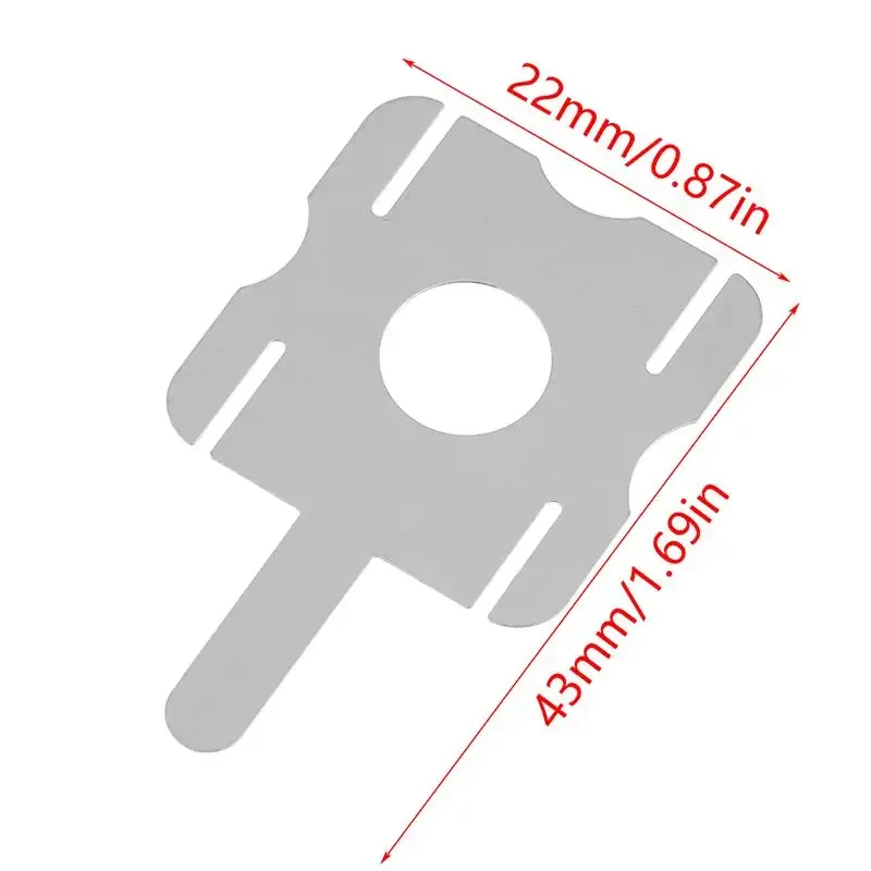 50Pcs 4S 18650 Lithium Battery Pack Replace Spot Welding Nickel Sheet U-Shaped For Computer Battery Welding Tool Accessories