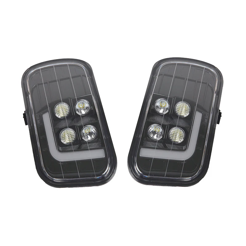 

09-12 models Qiram pickup truck RAM1500 2500 3500 modified LED front fog light daytime running light assembly