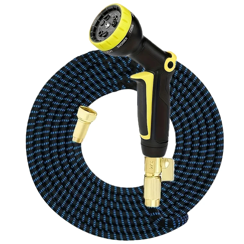 

High Quality Flexible Expansion Garden Hose High Pressure Regulation Spray Cleaning Gun Garden Irrigation Car Washing Pipe