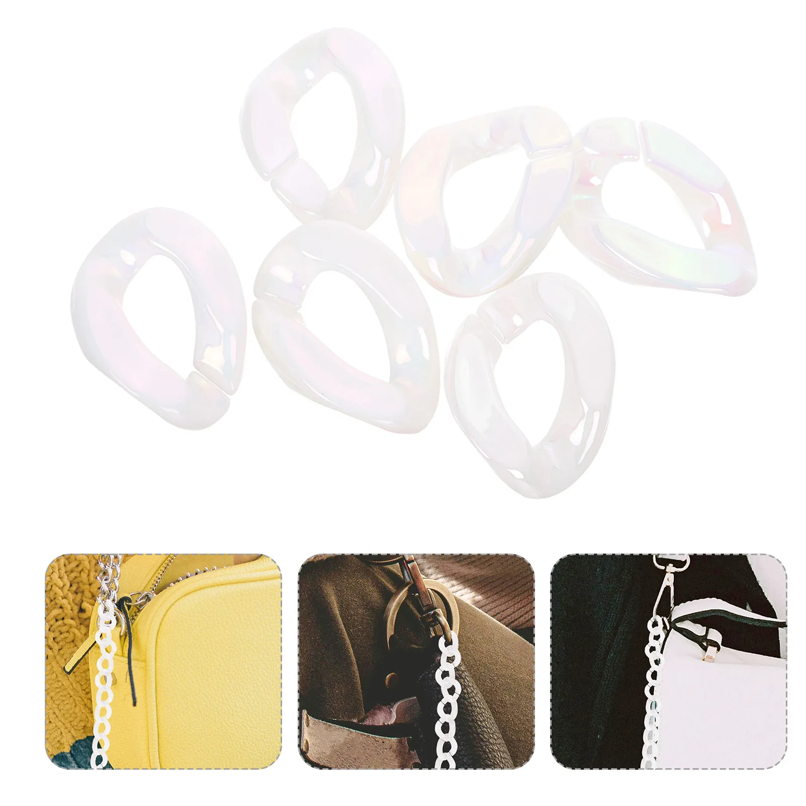 20-pecas-de-aneis-de-ligacao-de-acrilico-e-ganchos-de-engate-rapido-para-correntes-de-bolsas-diy-correntes-de-Oculos-fabricacao-de-joias-cordoes-chaveiros-e-fechos-de-bolsas
