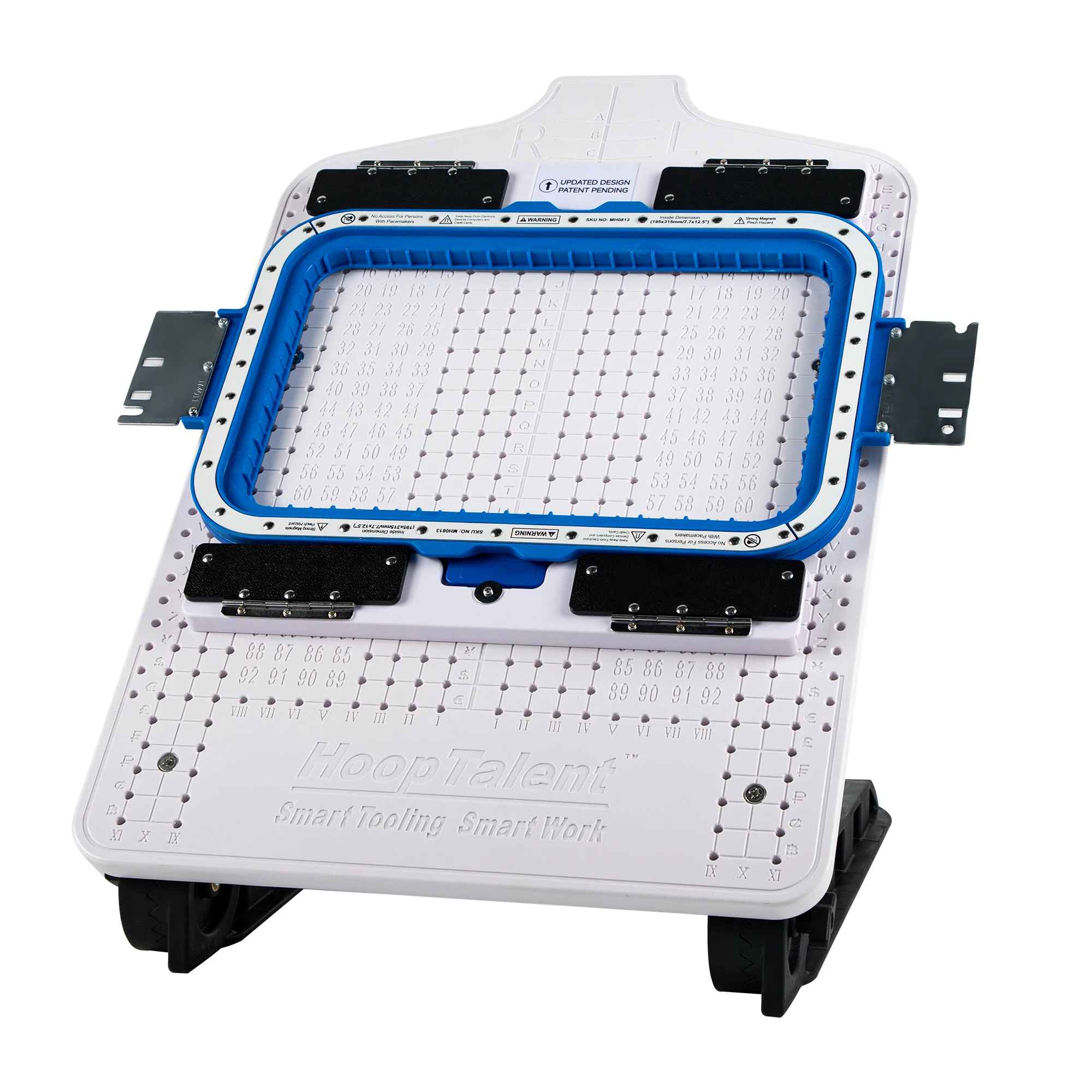 All-in-One Hooping Station Kit  Frame Embroidery Hoops for Brother 6 and 10 Needle PR680W PR1050X PR655 Machine