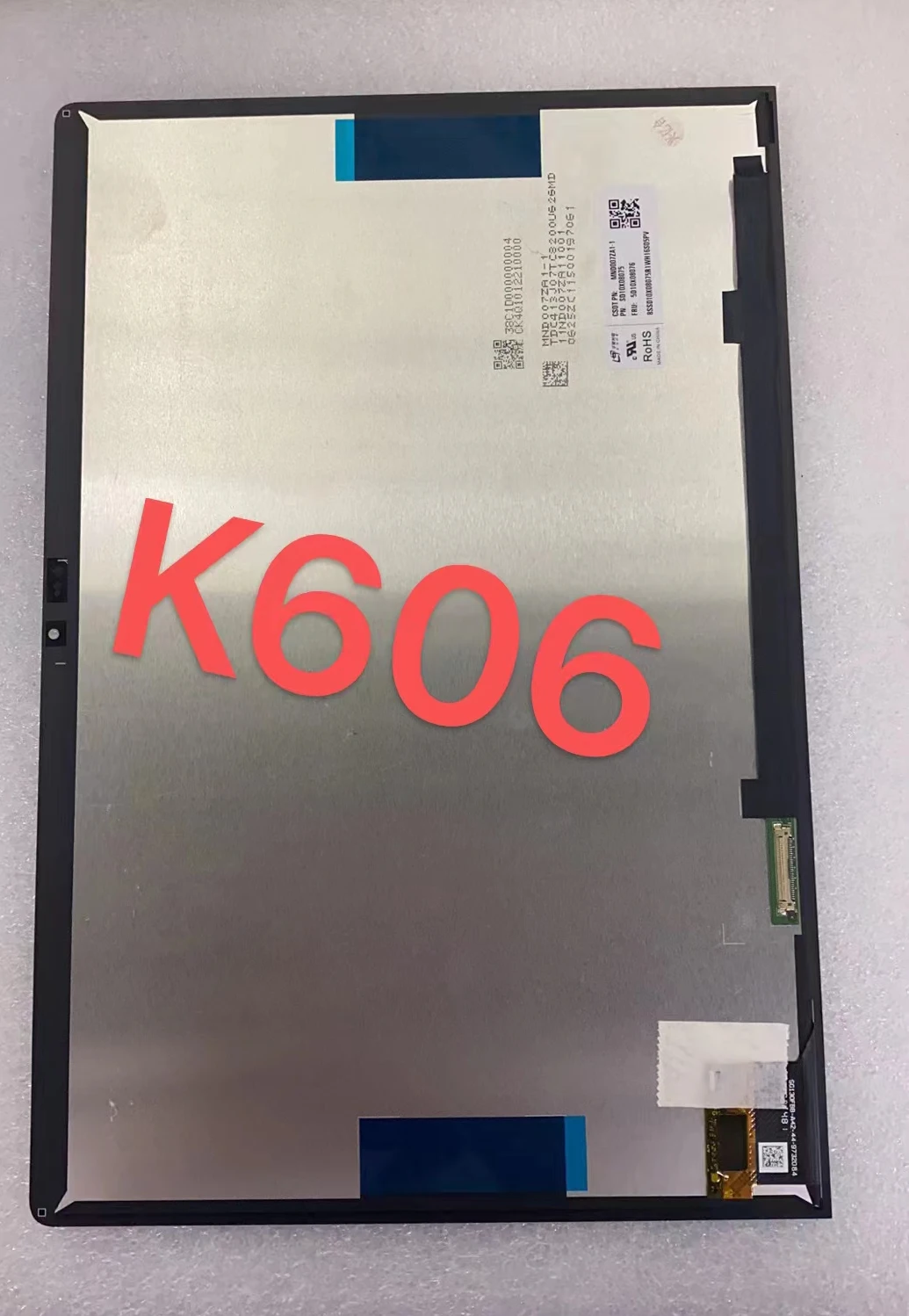 Imagem -02 - Lcd Touch Screen Digitizer Assembly Display Original para Lenovo Yoga Pad Duet7 Yt-k606f Yt-k606m Yt-k606 2023 2023 13