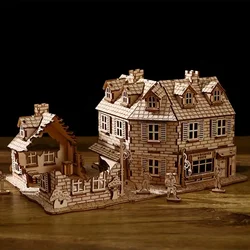 Building Your Own War Zone 1942: 3D Wooden Puzzles Model Kits - Perfect Brainteaser & Puzzle Gift For Adults & Teens!（234pcs）