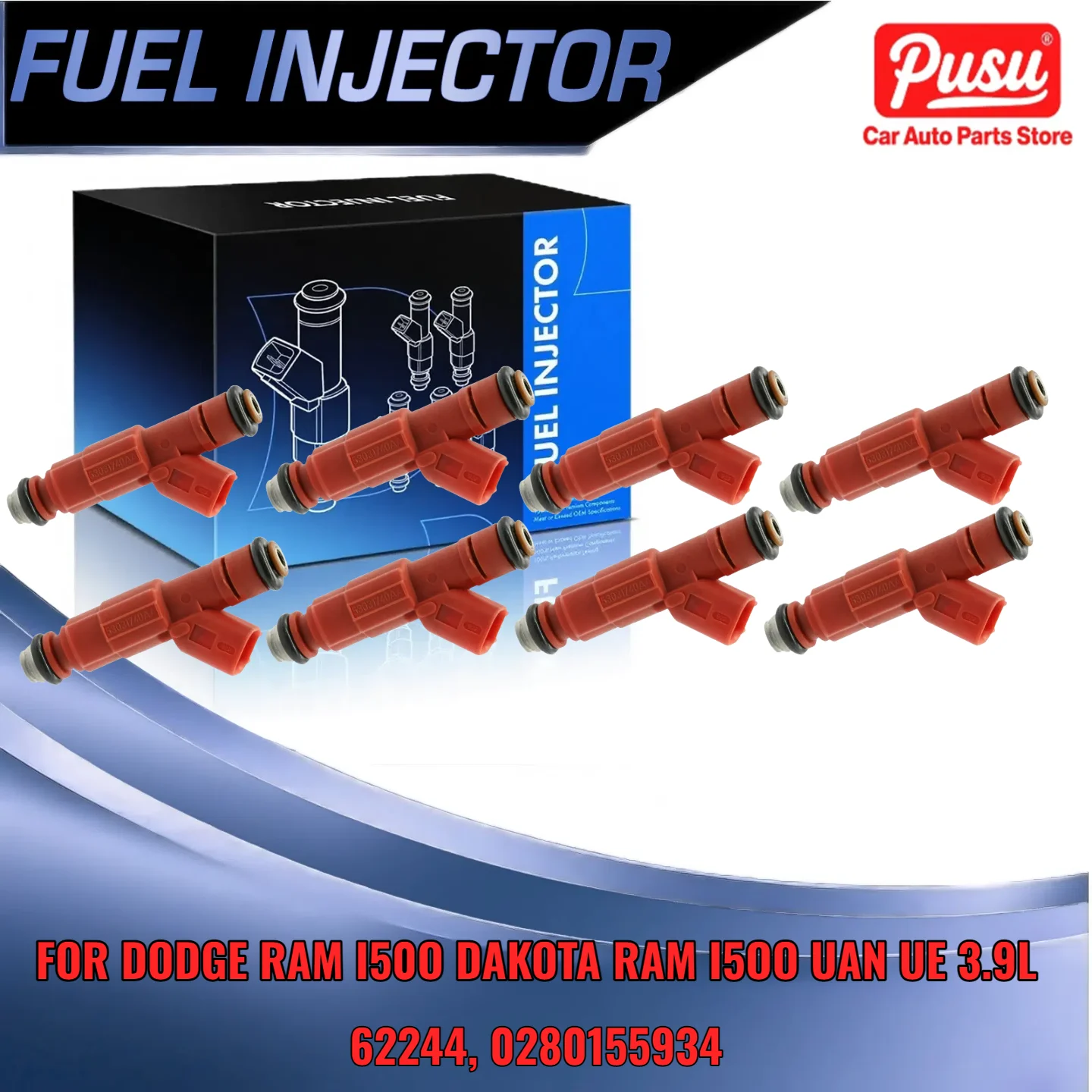 

Комплект топливных форсунок из 8 шт. для Dodge Dakota Durango для Dodge Ram 2000 2003 59L V8 0280155934