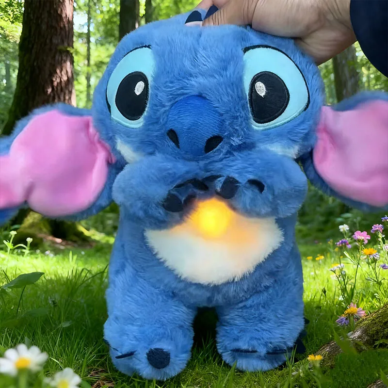 

Potdemiel Stitch Plush Doll Kawaii Breathing Plush Toys Ins Korean Cartoon Anime Bedroom Soothing Pillow Couple Birthday Gift