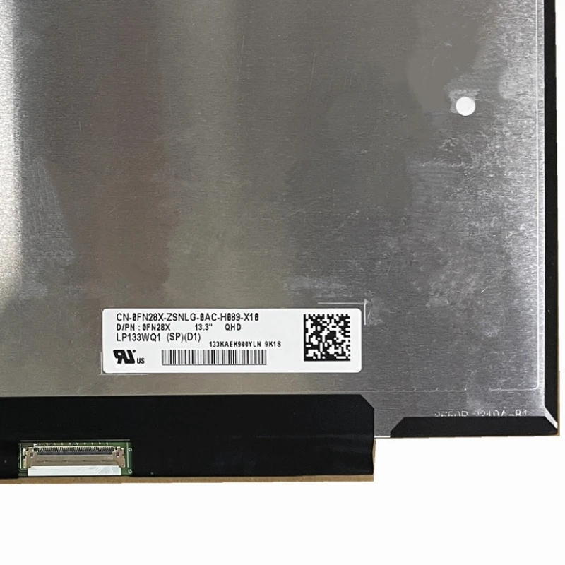 

LP133WQ1 SPD1 LP133WQ1-SPD1 подходит для матричного ЖК-экрана NE133QDM-N60 QHD 2,5K IPS 100% SRGB 2560X1600