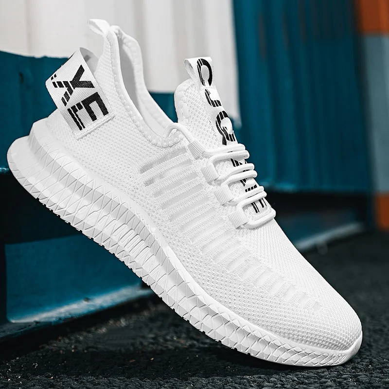 Breathable Men Running Shoes Anti-slip Fashion Men's Sports Shoes Outdoor Male Sneakers Lightweight Outdoor Casual Shoes 2023