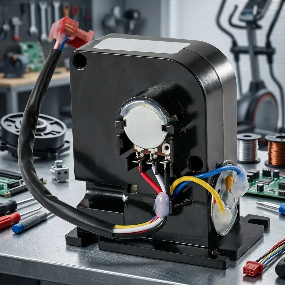 For Elliptical and 6V Tensioner Motor Replacement Designed for Part 193223 Restores Smooth Resistance Operation