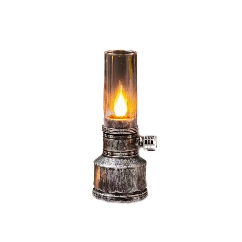 New Battery Operated Electronic Lamp LED Light Clear Table Lantern Desktop Candle Holders Christmas Light