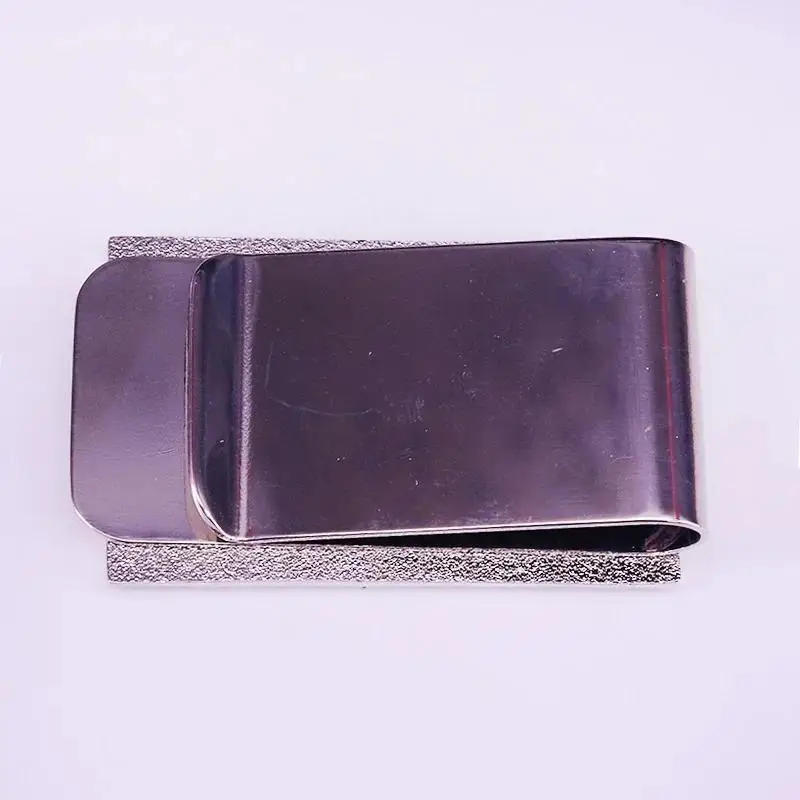 1Pc Masonic Metal Money Clip Fashion Simple Gold Silver Dollar Cash Clamp Holder Wallet for Men
