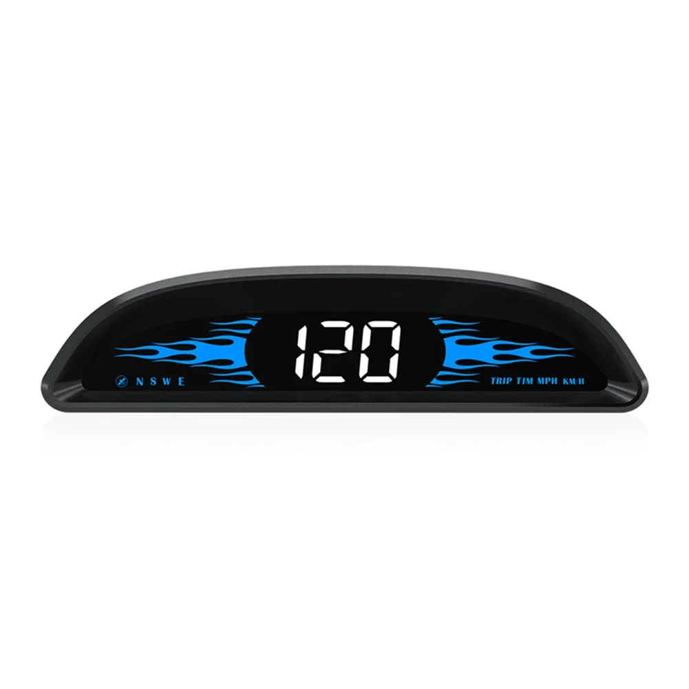 

Head Up Display Car Speedometer Driving Safety Automatic Brightness Adjustment Easy Setup Fatigue Reminder For All Cars