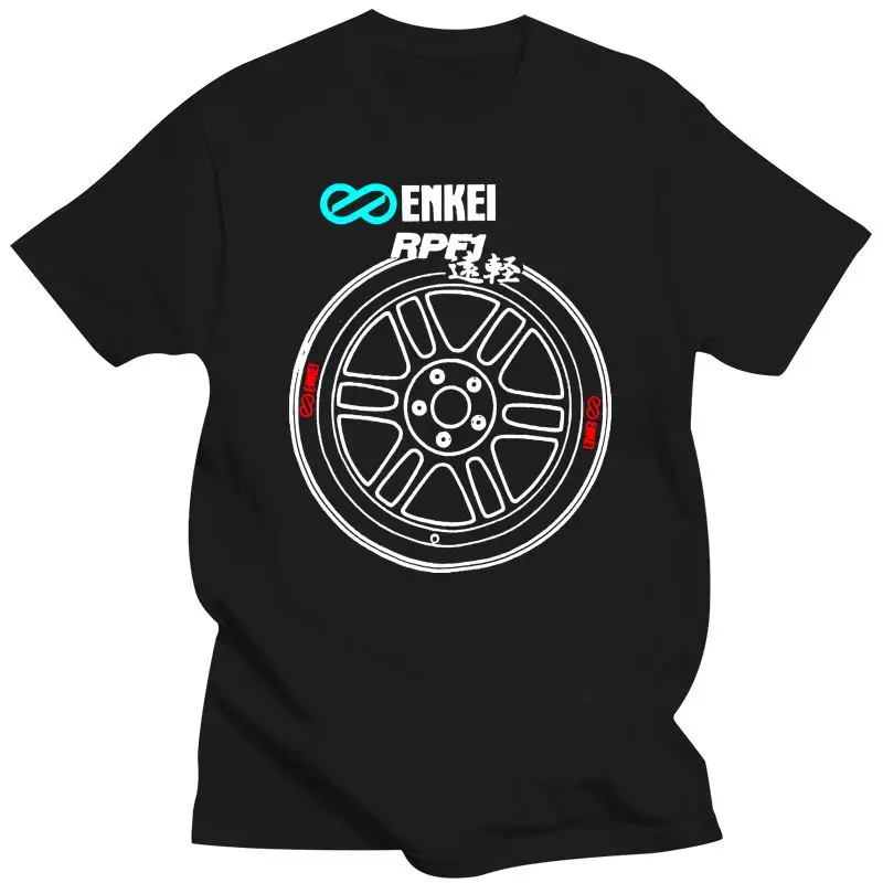 New Enkei Rpf1 T-Shirt Cool Graphic Men's Fashion Tees