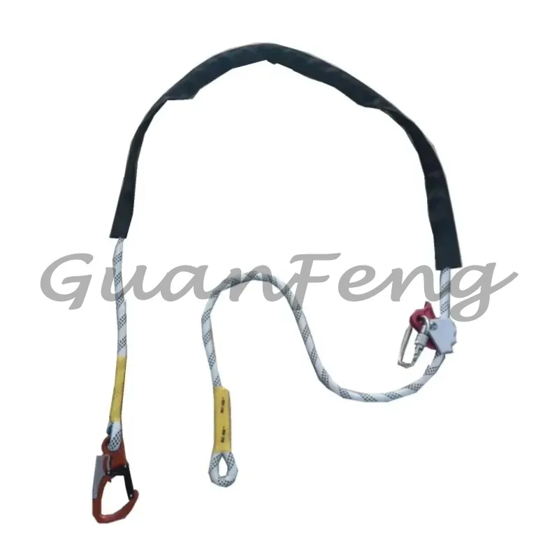 15kN Fall‑arrest Rope Grab Heavy‑Duty Mobile Safety Rope Clamp Mountain Climbing Rescue Fall Protection Equipment