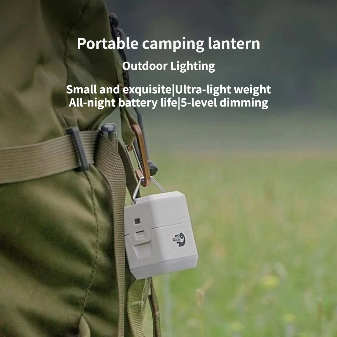 FLEXTAILGEAR Camping Light Outdoor Portable Fishing Light Lithium Battery USB Rechargeable waterproof Ultra Running Light