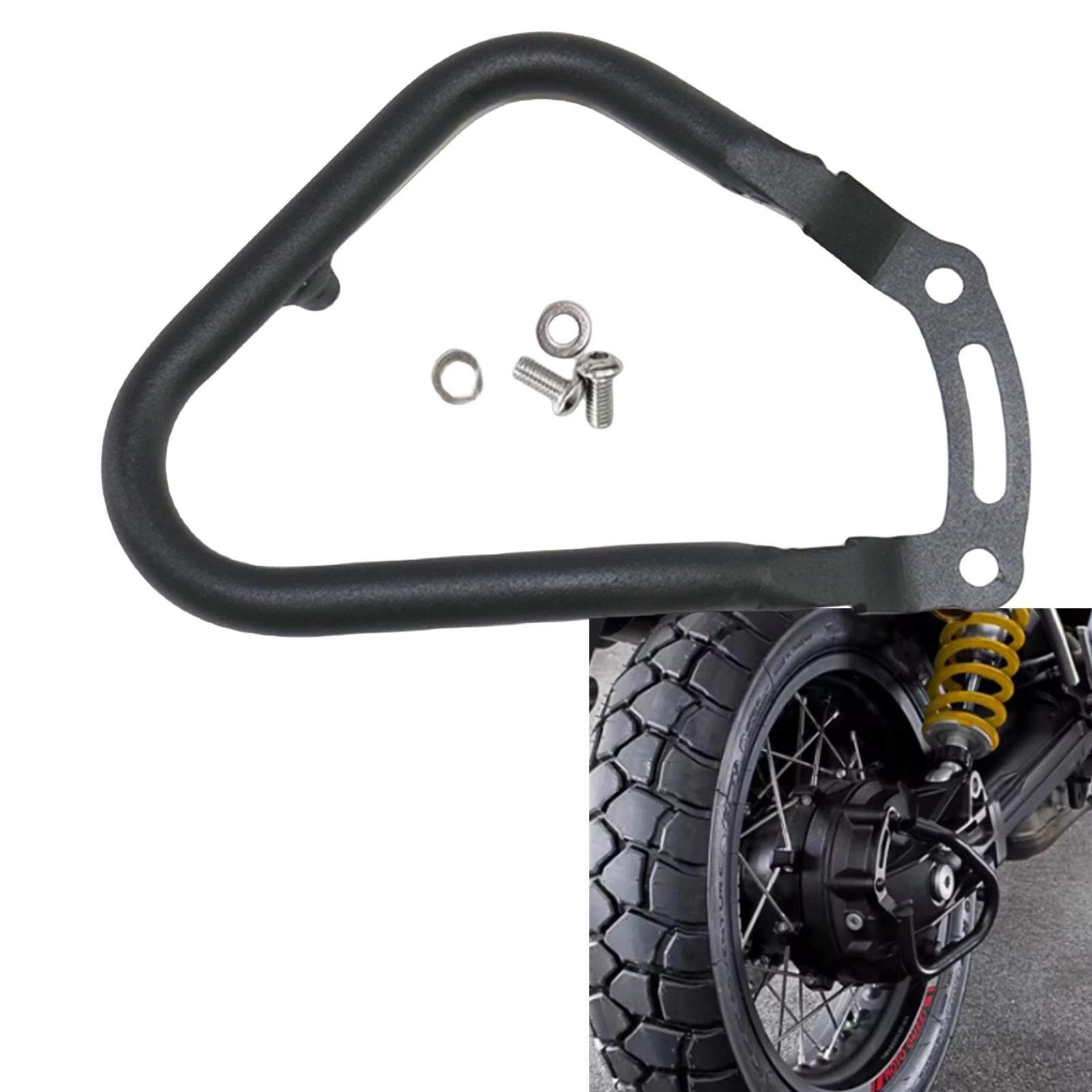 

For Moto Guzzi V85TT 2021-2024 Motorbike Rear Axle Protector Shaft Transmission