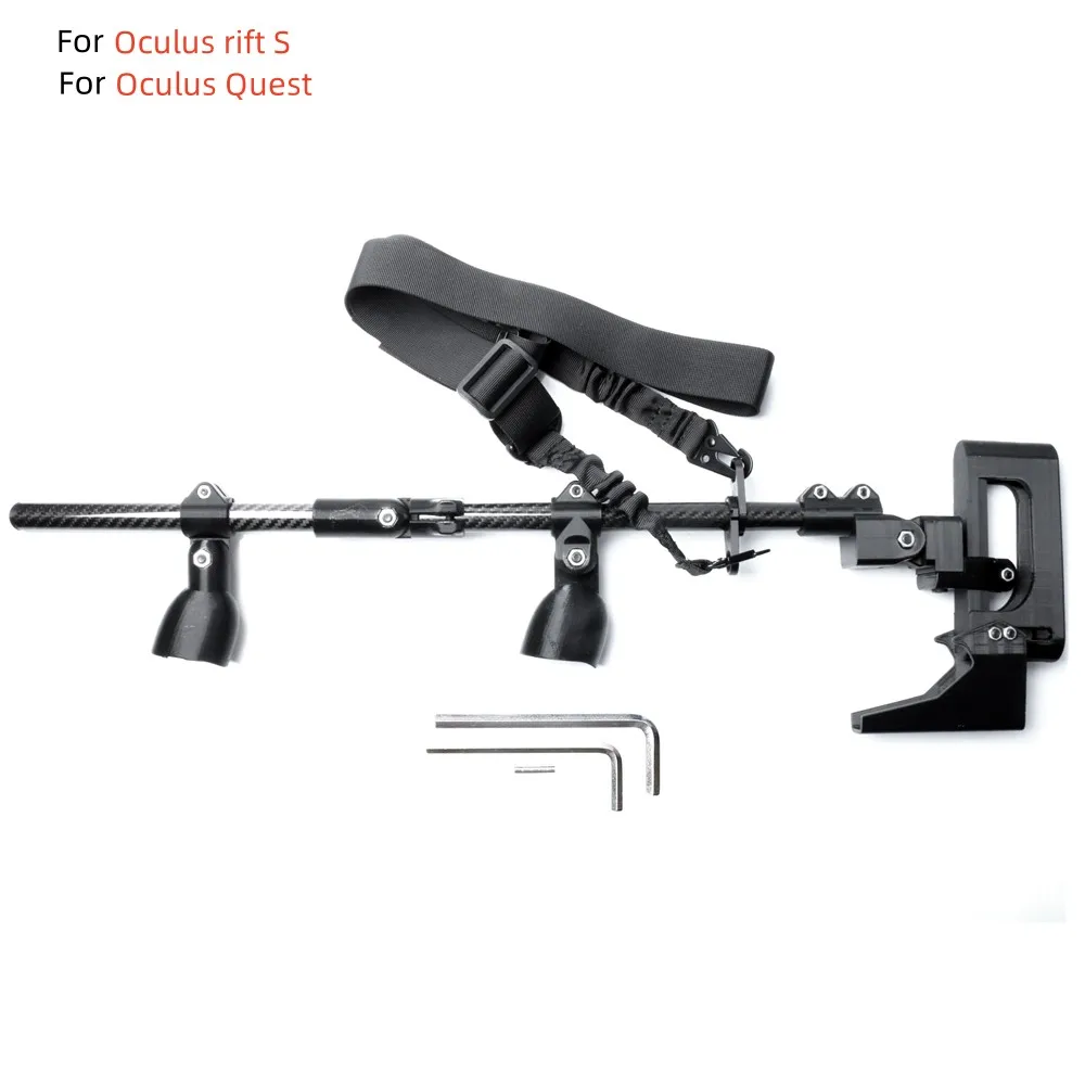 

For Oculus Quest Shooting Bracket Game Stable Shooting Gun Controller Holder for Oculus rift S VR Touch Controller Accessories