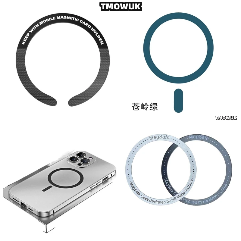 

For Xiaomi Redmi K40 K60 MIX Fold 2 3 4 Pro Ultra For Magsafe, Magnetic Metal Plate Enhances Charging.