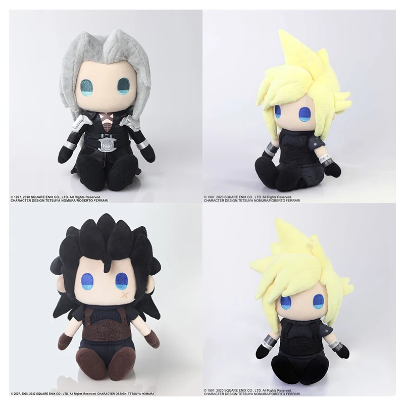 

Anime XIVFINAL FANTASY XIV Cloud Strife Zack·Fair Sephiroth Cosplay Cartoon Maumet Pillow Cushion Puppet Ambitus Mascot Gift