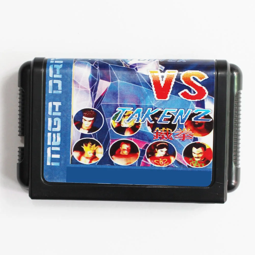 VR Fighter Vs Taken 2 cartão de jogo MD de 16 bits para consoles Sega MegaDrive Genesis de 16 bits