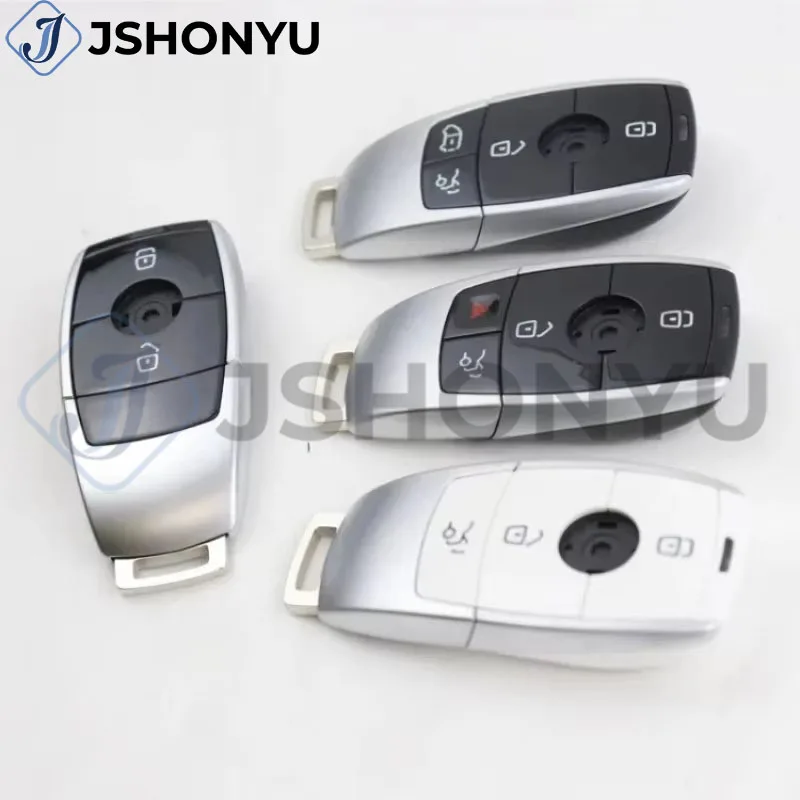 

JsHonYu Smart Key Fob Shell Case Housing for Mercedes Benz W213 W205 W177 W222 E Class C Class AMG Replacement
