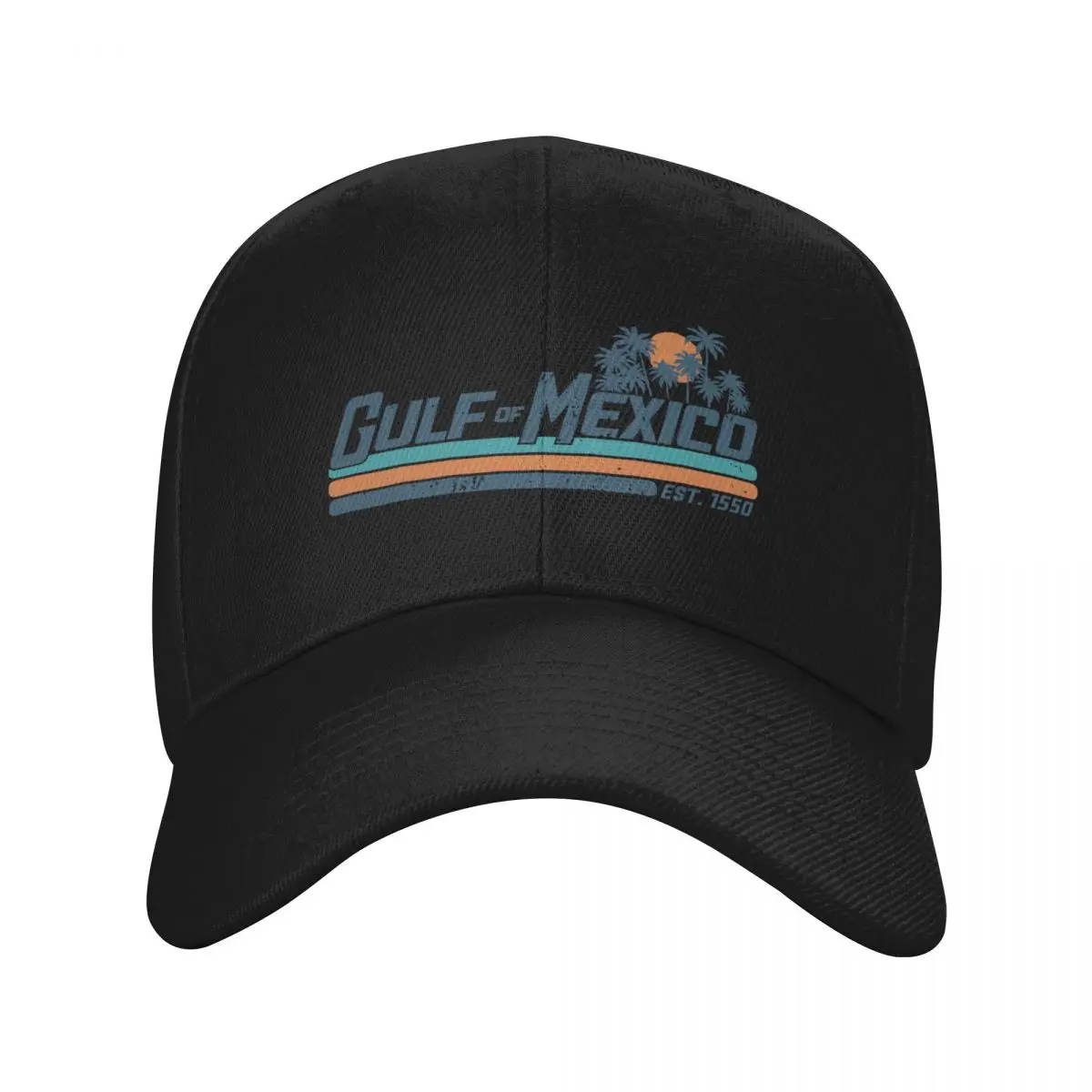 

Gulf of Mexico Since 1550 Retro Vintage Beach Baseball Cap luxury woman cap beach hat tactical cap Rugby For Girls Men's