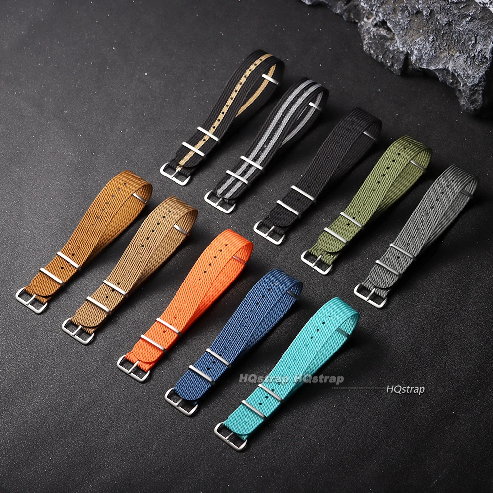 ไนลอนคุณภาพสายนาฬิกา 18 19 20 - Nylon Nato Strap บทวิจารณ์และราคา