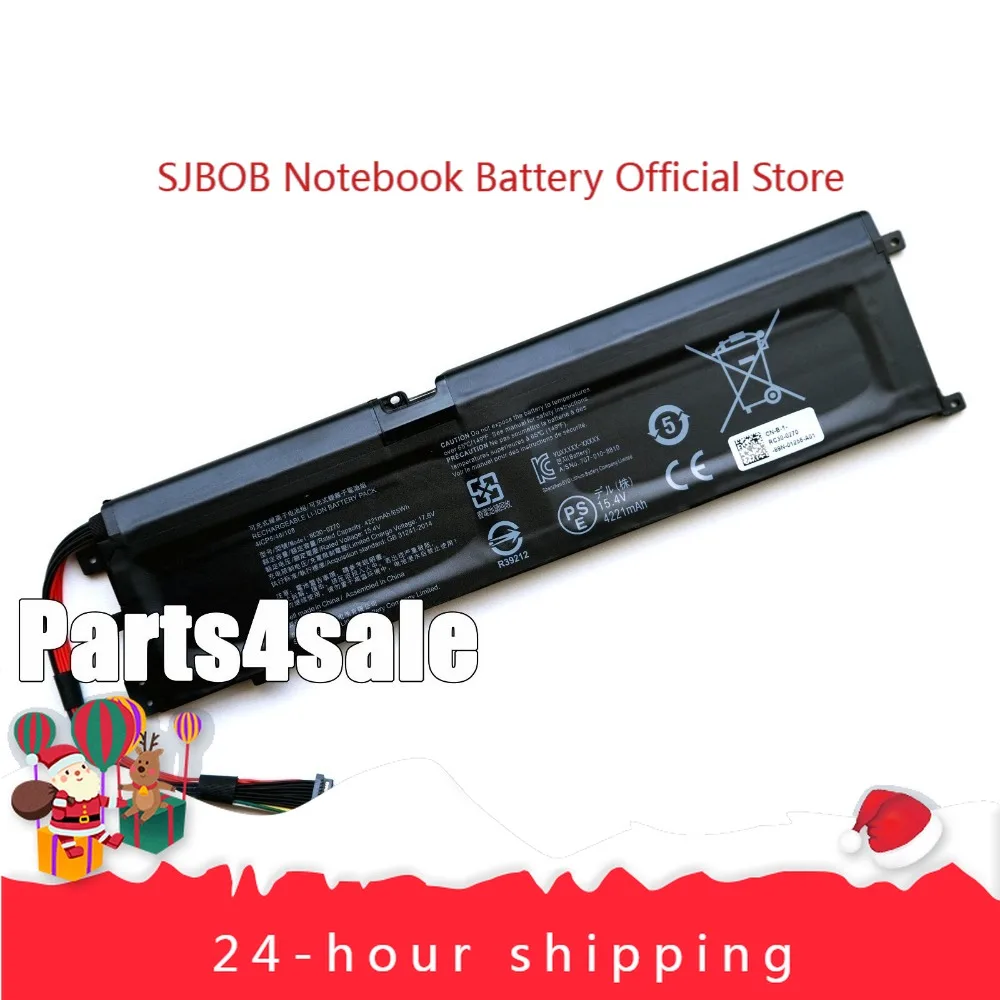 

Новый оригинальный OEM аккумулятор RC30-0270 для Razer Blade 15, Base Stealth 4ICP5/46/108, аккумулятор для ноутбука