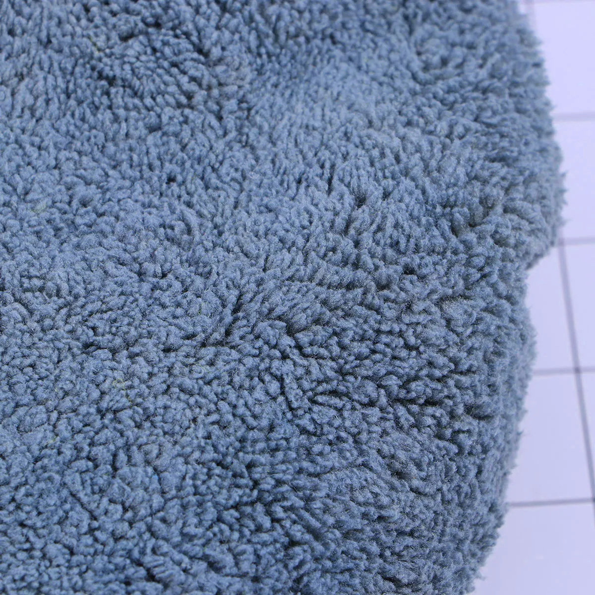 

5 pcs Car Polishing Waxing Coral Fleece Pads 9-10 Inch Grey Soft Durable Microfiber Buffing Pads For Wax Applicator Grip Pad