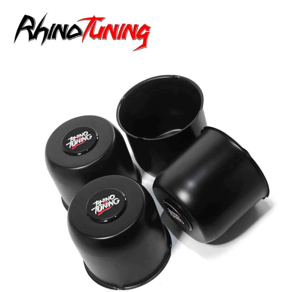 

RhinoTuning 4 шт./1 шт. ступица 124 мм/4,88 дюйма, матовые, окрашенные в черный цвет, карбоновые нажимные центральные колпаки для прицепов, грузовиков, внедорожников, колесных дисков для автофургонов