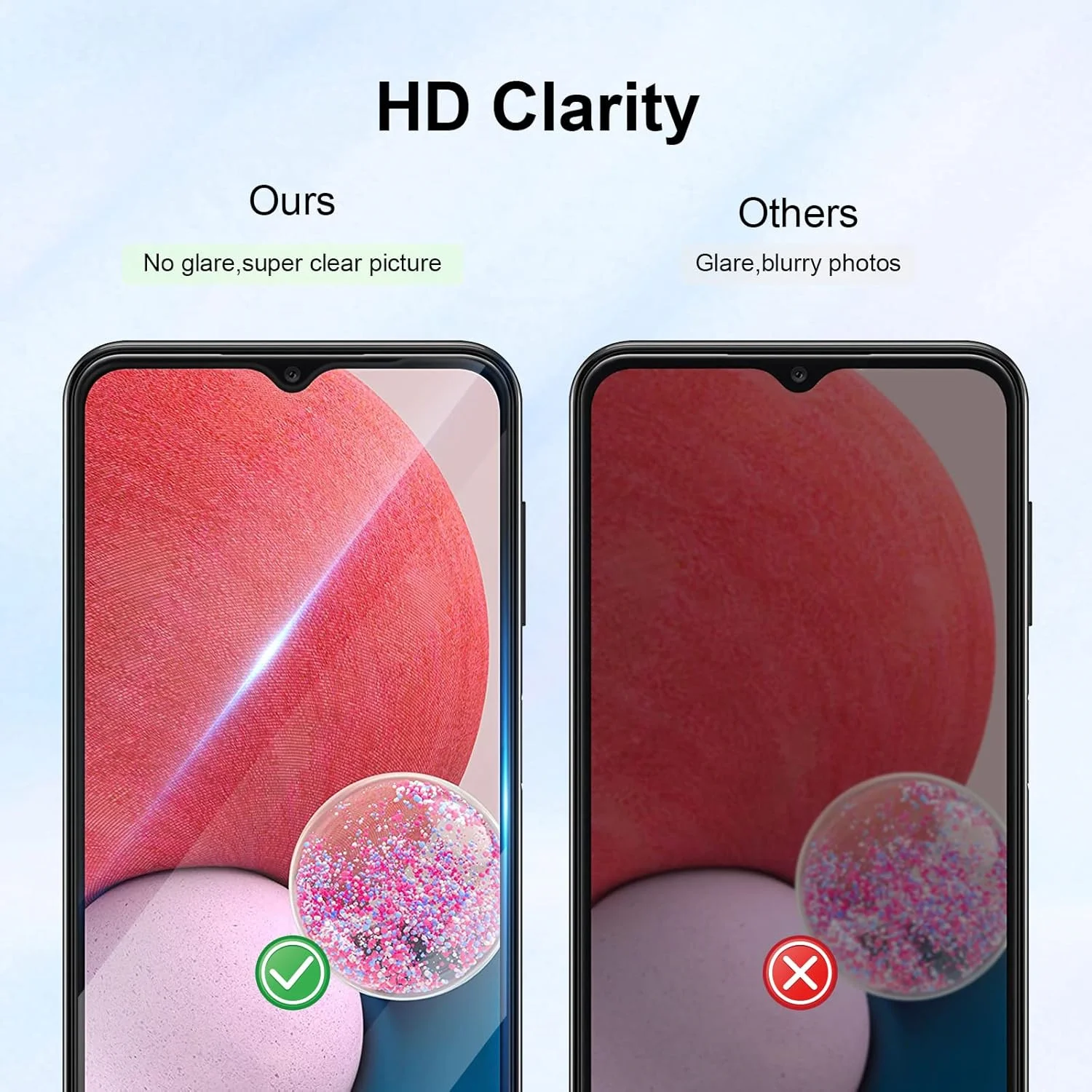 لهاتف Samsung Galaxy A12 A13 A32 5G واقي شاشة متوافق، واقي شاشة مضاد للخدش #6